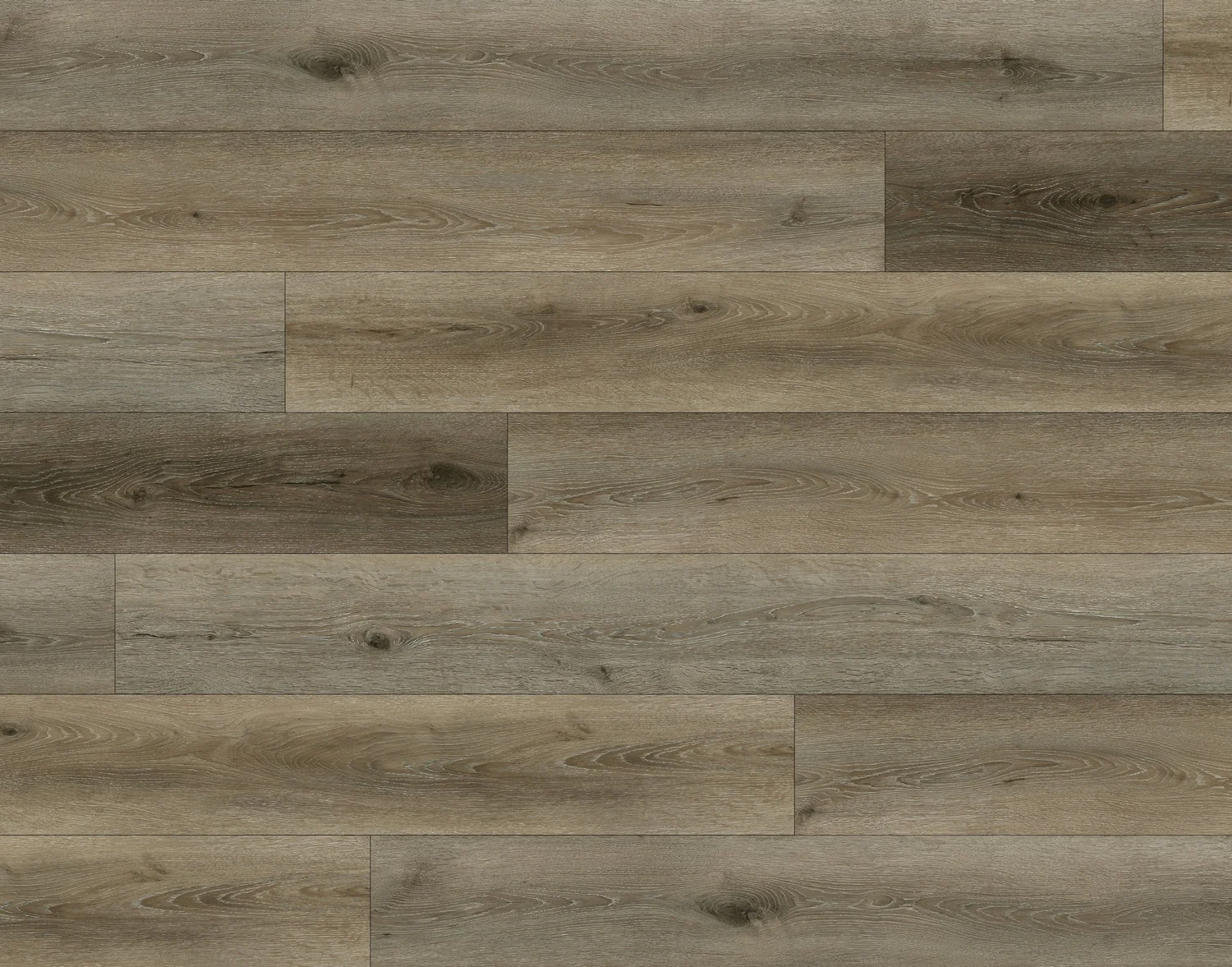 Paradigm Barley luxury vinyl plank with weathered gray-brown oak grain
