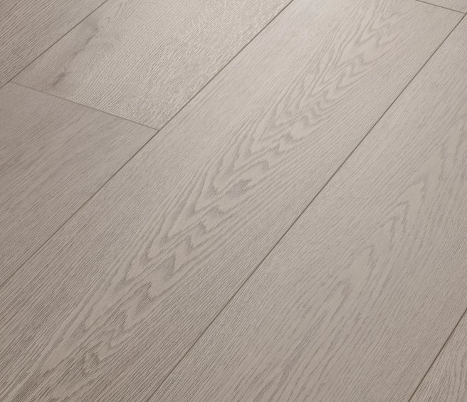 COREtec Norwood Oak luxury vinyl plank with pale gray oak grain