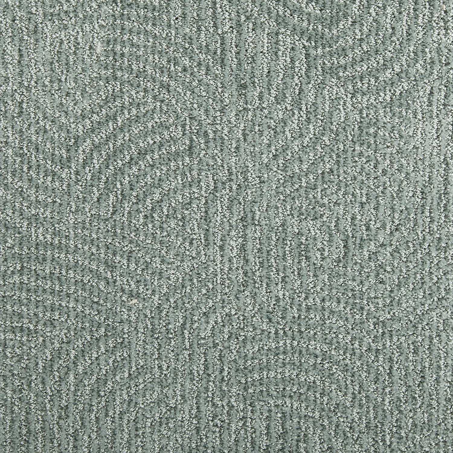 Mohawk EverStrand Zen Retreat Sea Glass carpet in a muted green-gray patterned texture, close-up