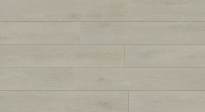Megaclic Aquashield Hillcrest (MCAS-3103, AC5) waterproof laminate plank flooring in a light natural oak tone, close-up